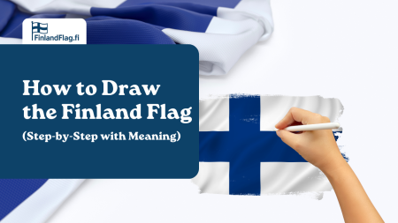How to Draw the Finland Flag (Step-by-Step with Meaning)