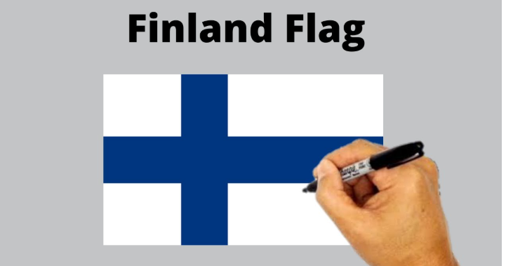 Draw the Finland Flag